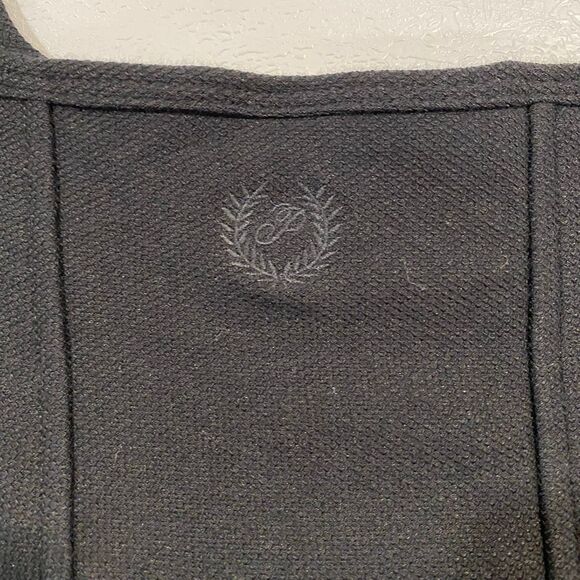 PINK Victoria’s Secret Black Corset Crop Top & Mini Skirt Set XL - Picture 15 of 15